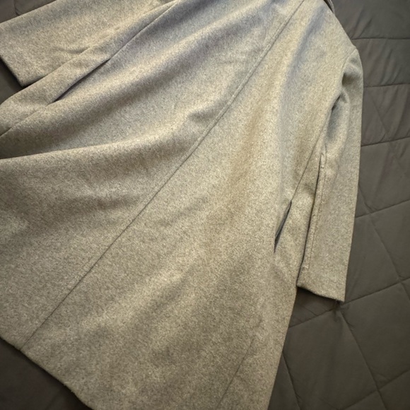 Zara Classic Gray Trench Coat - Picture 4 of 11